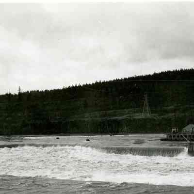 1942 Flood - Willamette Falls, PGE and Locks