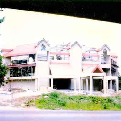 Construction of the Museum of the Oregon Territory - 1985