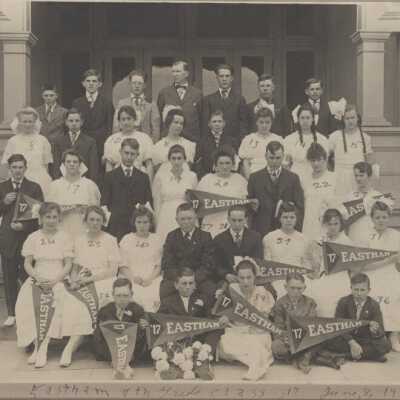 Eastham School Students 1917 - 8th Grade - Oregon City