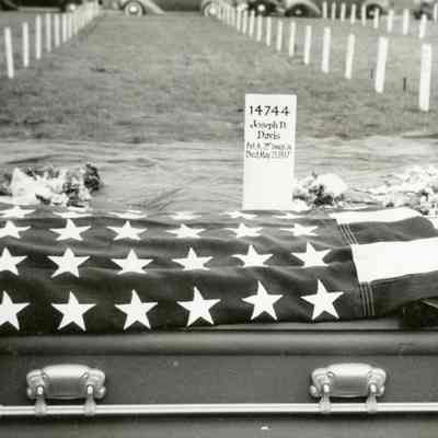 Davis, Joseph D. - 1937 Military Burial