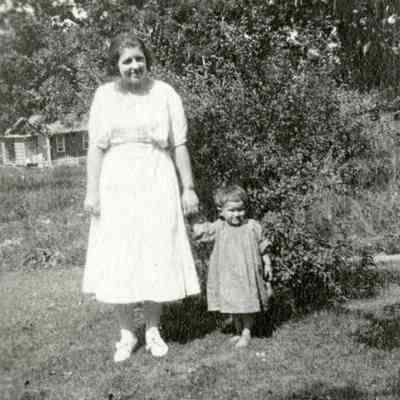 Unidentified Woman and Child - Talbert Family Collection