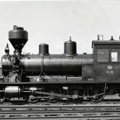 Finnish Steam Locomotive #418