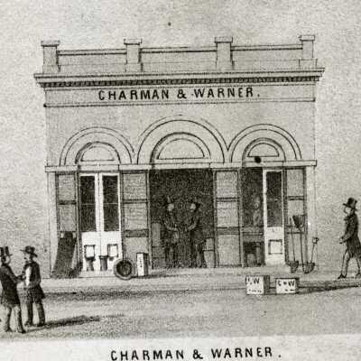 Oregon City 1858 - Charman Warner Store