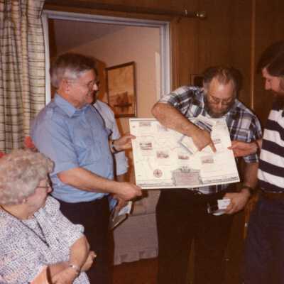 Oregon City School District meeting with Independence Missouri School Board 1989