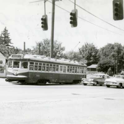 Oregon City Street Car - 1956