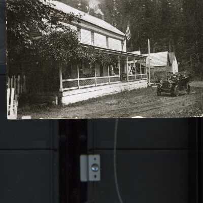 Wilhoit Springs Hotel postcard, text side