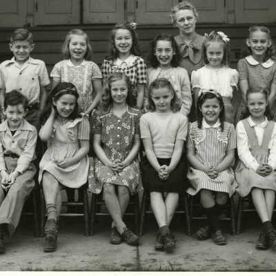 Eastham School Students 1947 - 3rd Grade - Oregon City