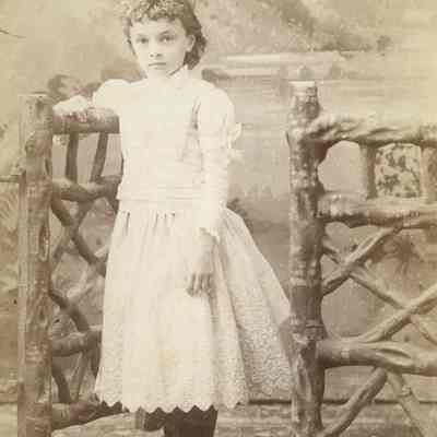 Portrait of Young Girl Standing