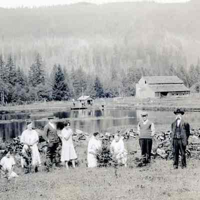 Talbert Family at Trout Farm