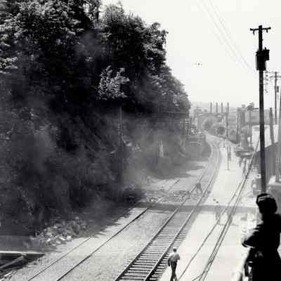 Oregon City Elevator Construction 1954
