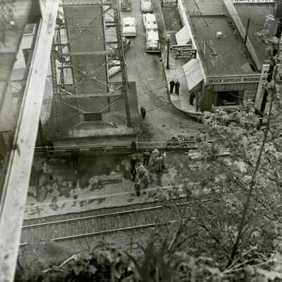 Oregon City Elevator Construction Ground Breaking 1954