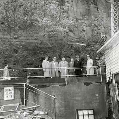 Oregon City Elevation Construction Ground Breaking 1954