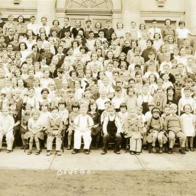 Oswego Grade School - About 1935 (Lakewood Grade School)