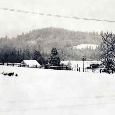 Snow Covered Farm - Talbert Collection