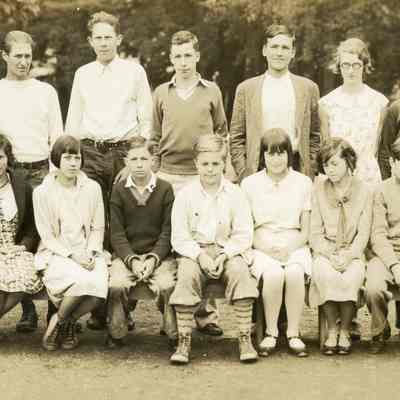 Barclay School Students 1930 - 8th Grade - Oregon City