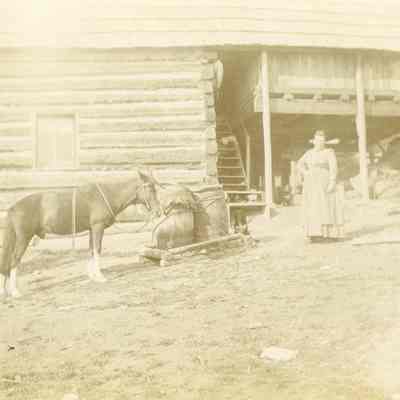 Woman and Horse - Talbert Collection