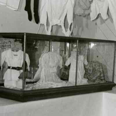 Clackamas County Historical Society's Booth 1956 - County Fair - 1906 Clothing