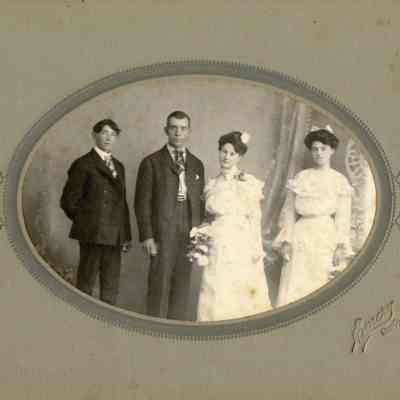 Portrait of a Wedding Party