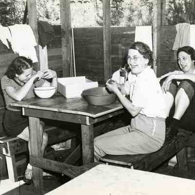 Camp Onahlee 1949 - Food Preparation
