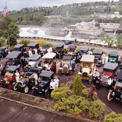 Oregon City 1999 - Antique Cars at Museum of Oregon Territory