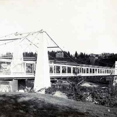 Oregon City Suspension Bridge 1893