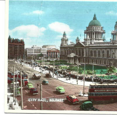Postcard from Norman Hunter to Mertie Stevens