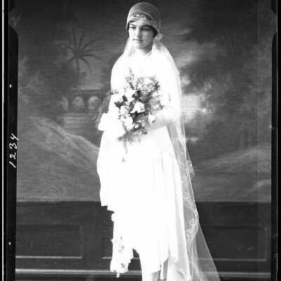 Wedding Photo for Mrs. Don Prager - November 1929