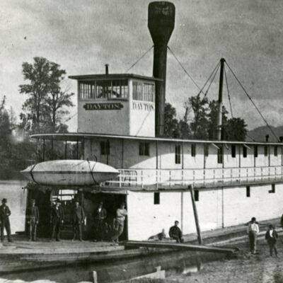 Steamboat "Dayton" - 1868 - Oregon City