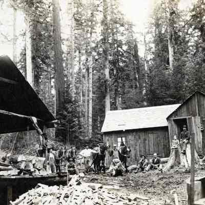 Beavercreek, Oregon - Henrici Shingle Mill 1905