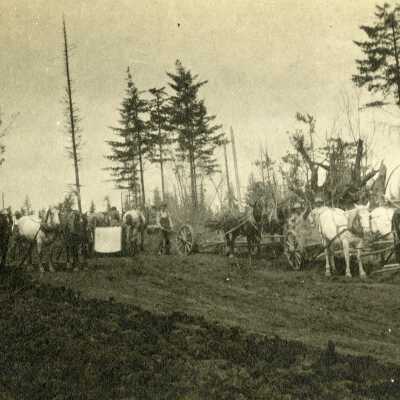 Happy Valley - Horse Drawn Road Equipment - 1915