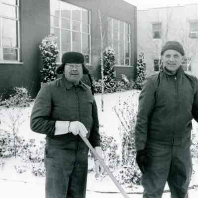 Oregon City 1972 - Post Office Snow Removal