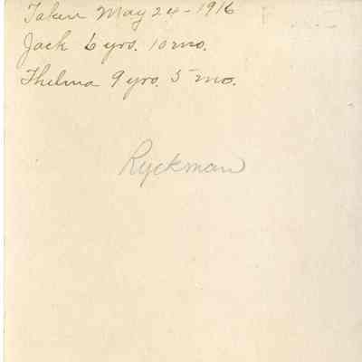 Jack and Thelma Ryckman: P-8960-2