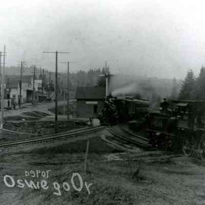 Lake Oswego 1907 - State Street Train Station