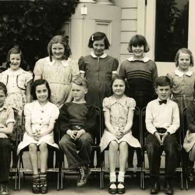 Eastham School Students 1938 - 4th Grade - Oregon City