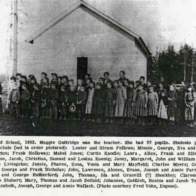 Highland School Students 1892