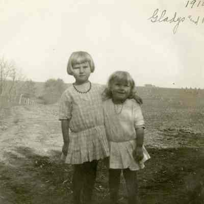 "Gladys and Bob" 1914 Posing for Photo
