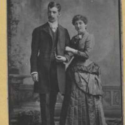 Elmer & Lena Charman Wedding May 4, 1884