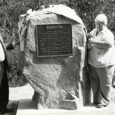 Barlow Trail Marker 1984 - Dedication