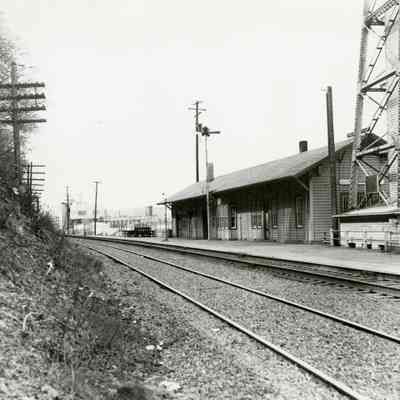 Oregon City Elevator Construction 1954