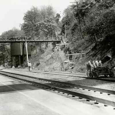 Oregon City Elevator Construction 1954