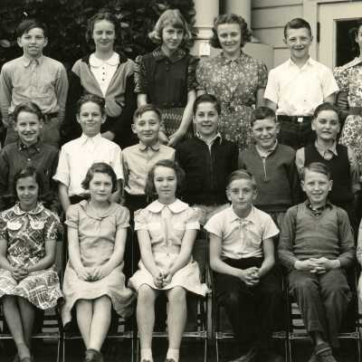Eastham School Students 1938 - 6th Grade - Oregon City