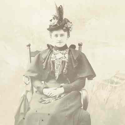 Portrait of a Traveling Young Girl