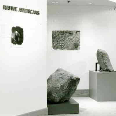 Oregon City 1990 - Museum Petroglyphs Display