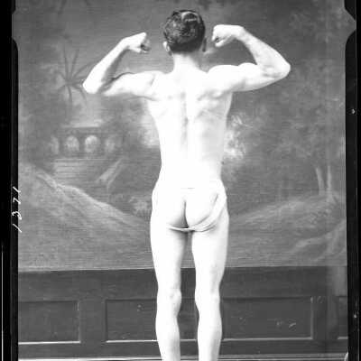 Photograph of a man for George Hale - February 1930 - Negative