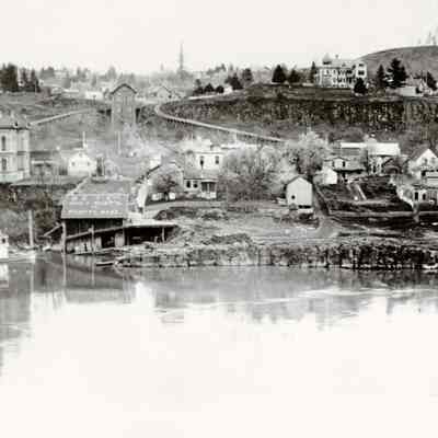 Oregon City 1893 - from West Linn