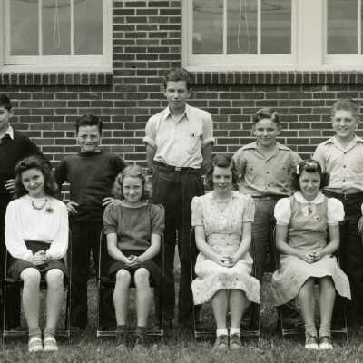 Mt. Pleasant School Students 1941 - 6th Grade