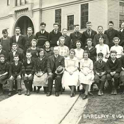 Barclay School Students 1921 - 8th Grade - Oregon City