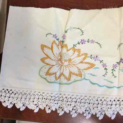 Cut cloth with embroidery/Marrs-Curry/Unknown Provenance