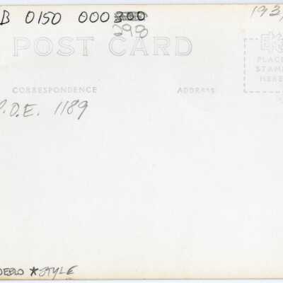 Back of Photo