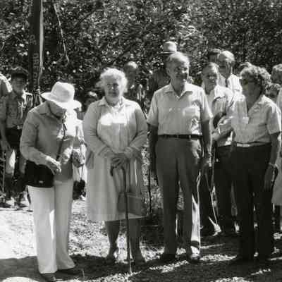 Barlow Trail Marker 1984 - Dedication